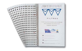 PLEATED CARDBOARD FILTER MEDIA - 1000mm HIGH