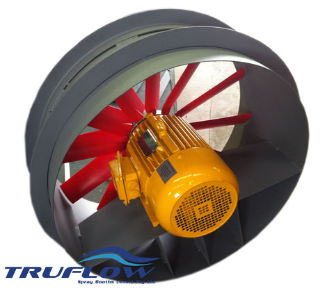 AEF21" - .75kW | Ex'e Spray Booth Fan, Centre Flange |  (533mm DIA)