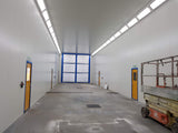 LIGHTING VENTILATED - 45 DEGREE QUAD LIGHT BODY  (SPRAY BOOTH APPLICATIONS)