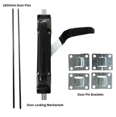 HD ( Heavy Duty) External Direct Drive Door Handle Kit - Suit Door up to 3.5mt Max