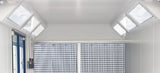 LIGHTING VENTILATED - 45 DEGREE QUAD LIGHT BODY  (SPRAY BOOTH APPLICATIONS)