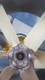 AEF24" - .75kW | Ex'e Spray Booth Fan, Centre Flange |  (610mm DIA)